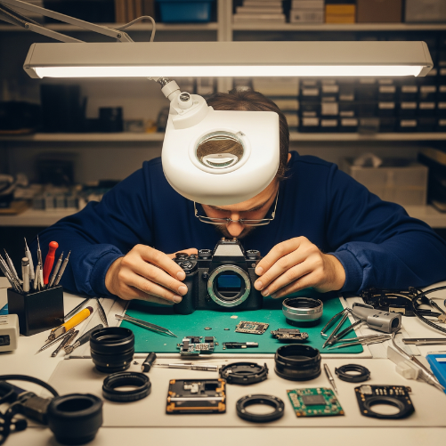 Mirrorless Cameras Repairing in Dubai